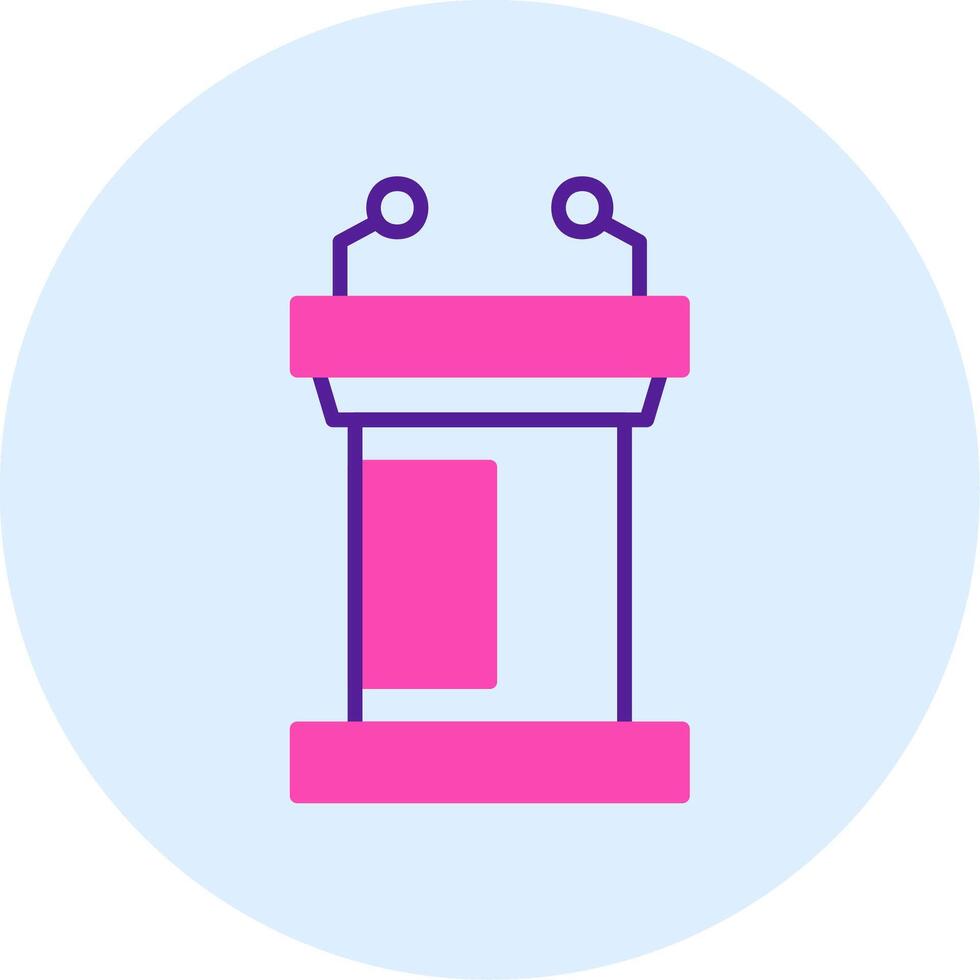 Podium Vector Icon