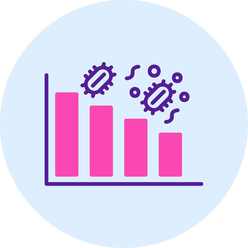 Decreasing Vector Icon