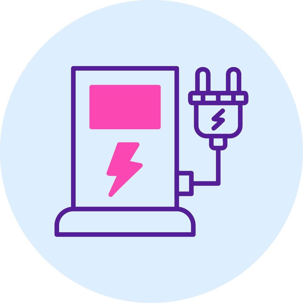 Charging Station Vector Icon