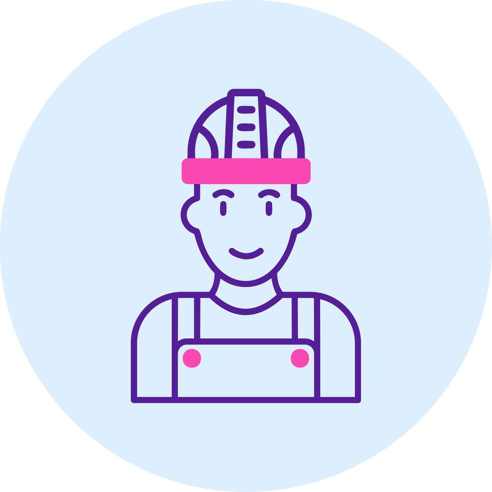 Factory Worker Vector Icon