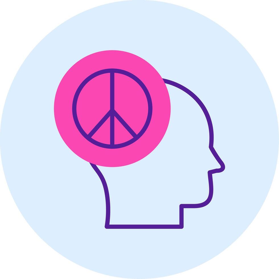 Peace Of Mind Vector Icon