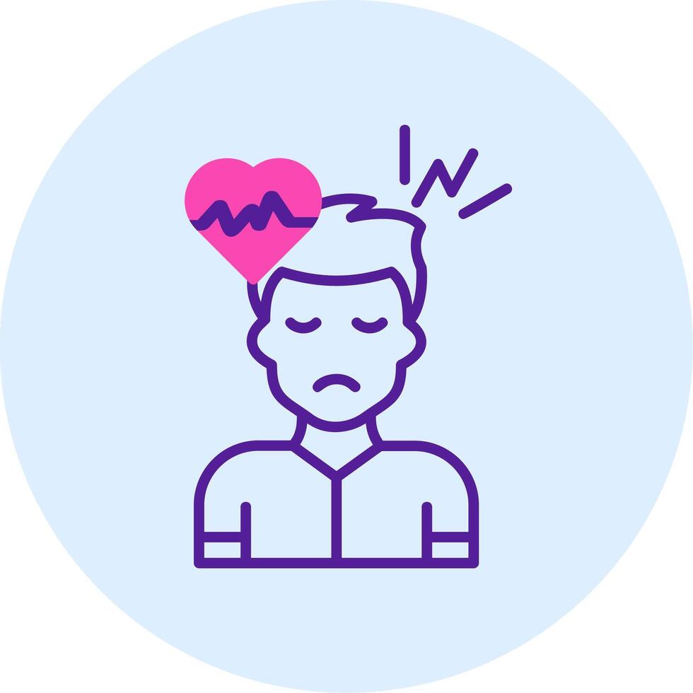 Tachycardia Vector Icon