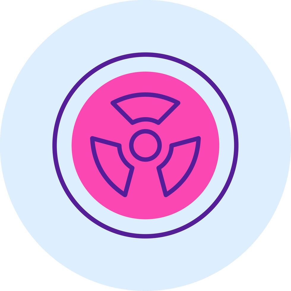 Radiation Vector Icon