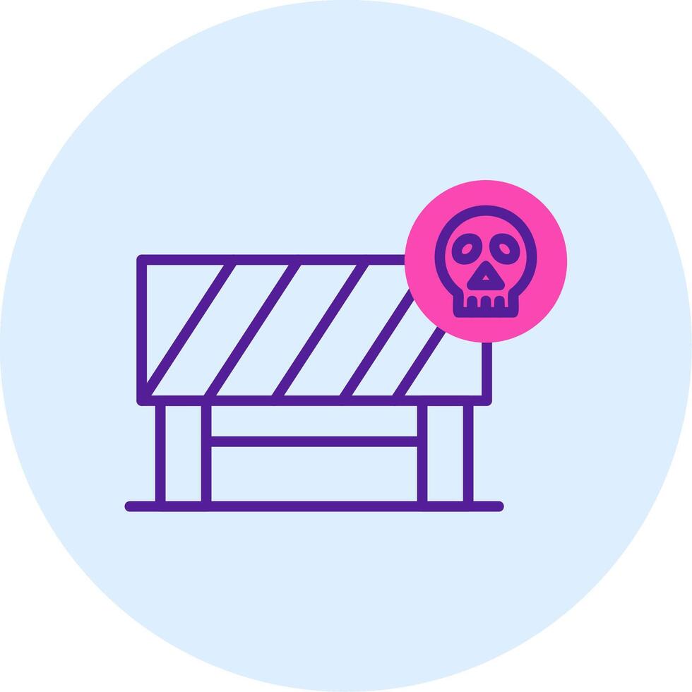 Danger Ahead Vector Icon
