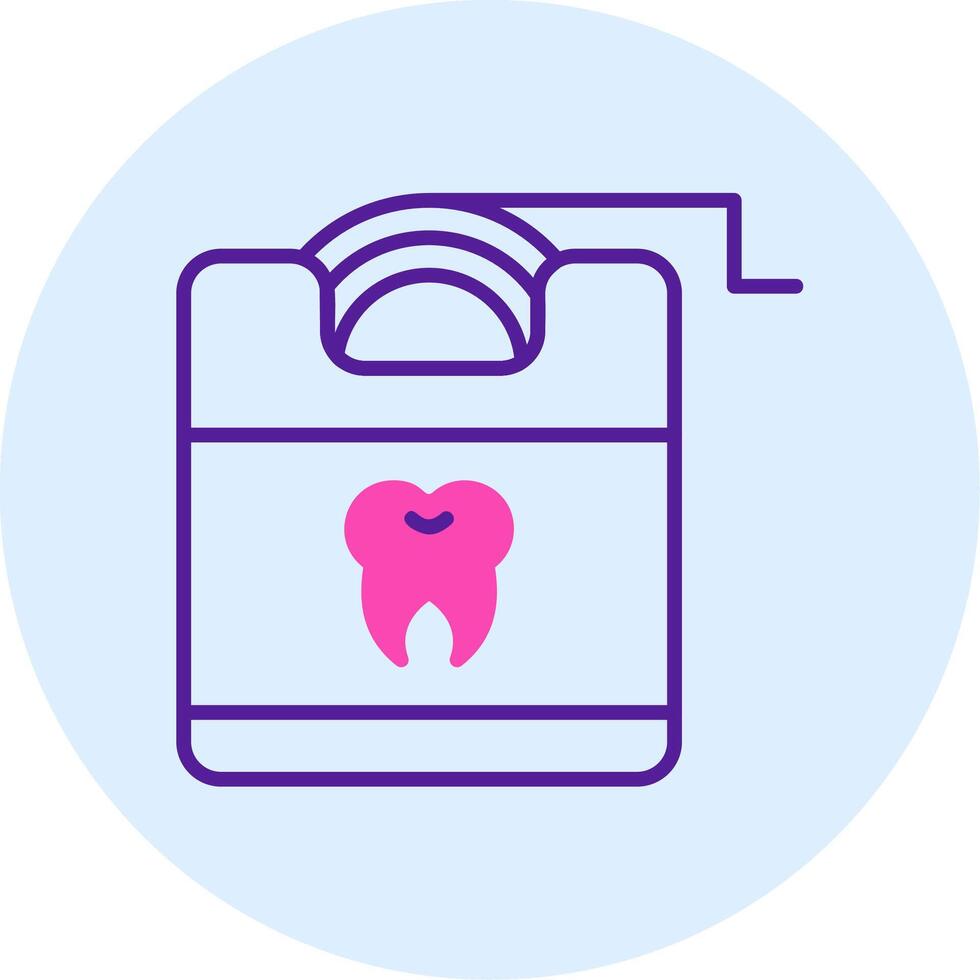 Dental Floss Vector Icon