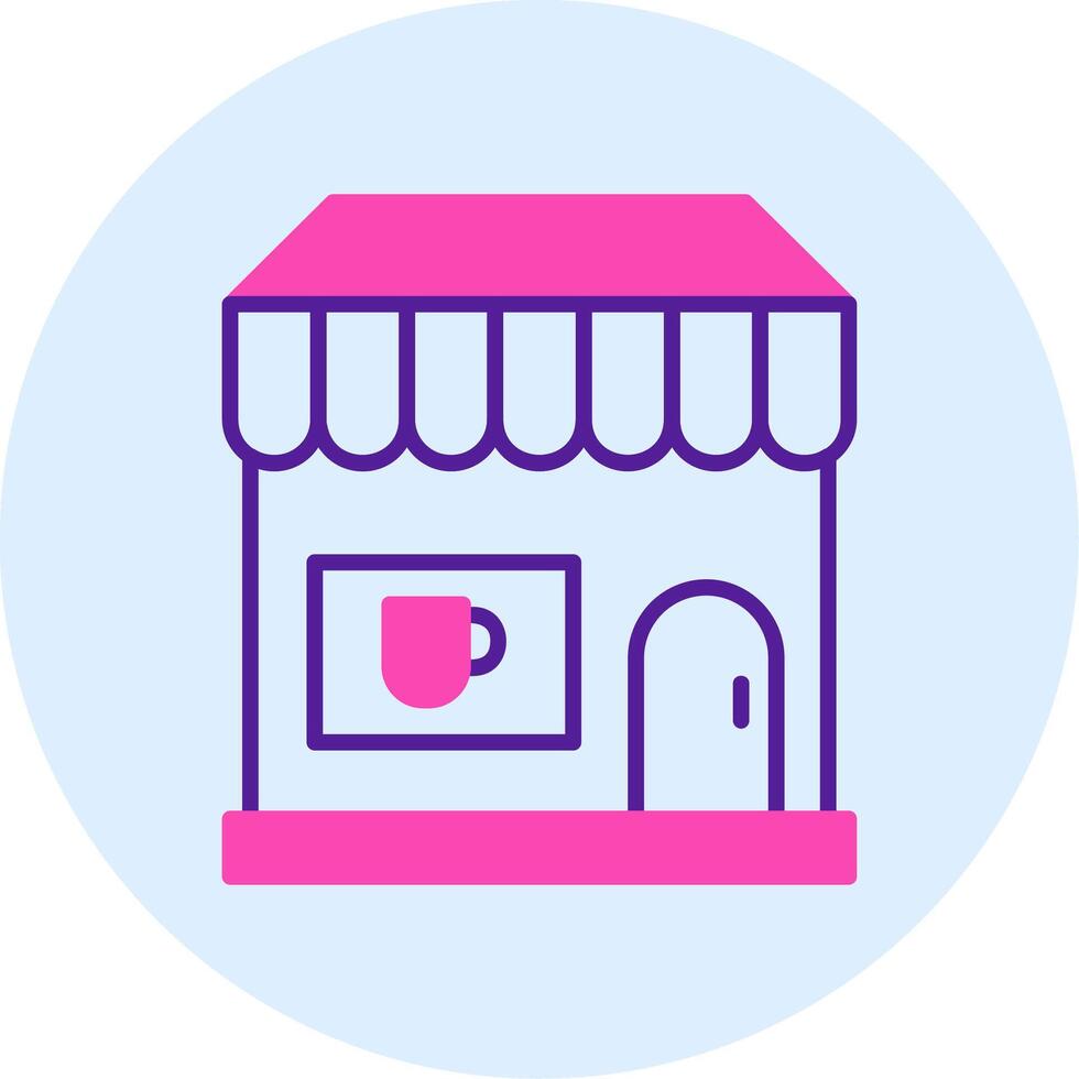 Coffee Shop Vector Icon