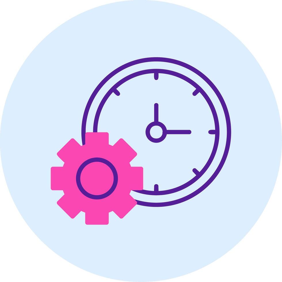 Time Manager Vector Icon