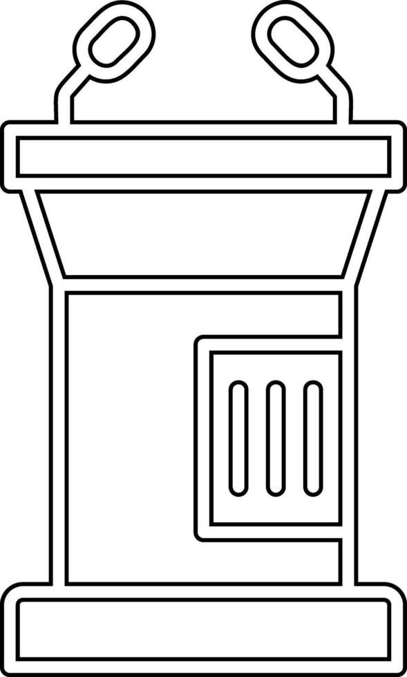 Lectern Vector Icon