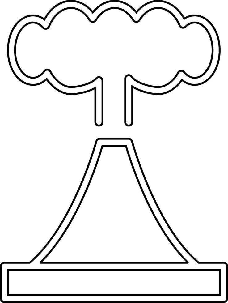 Volcano Vector Icon