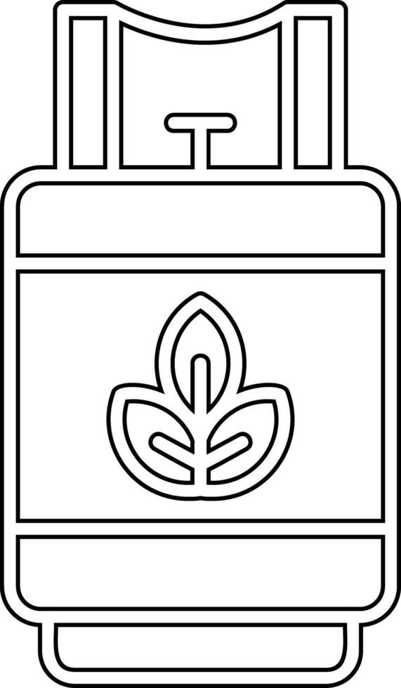 Biogas Vector Icon