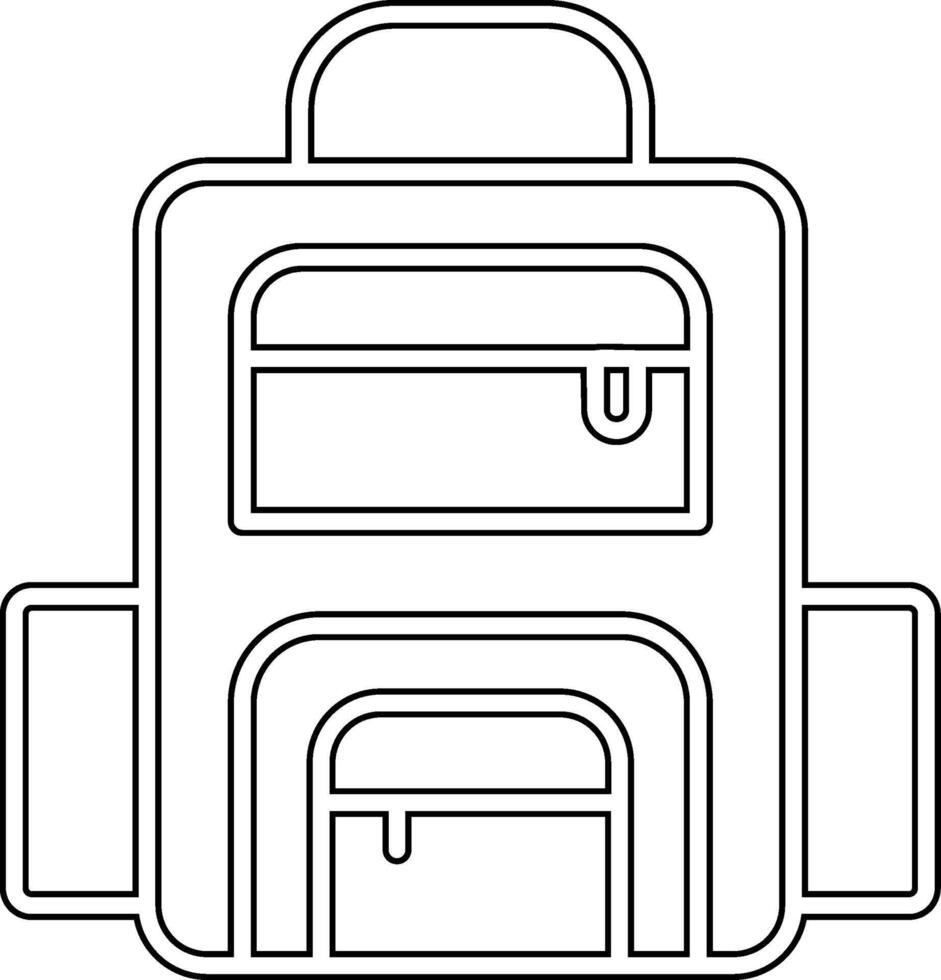 Backpack Vector Icon