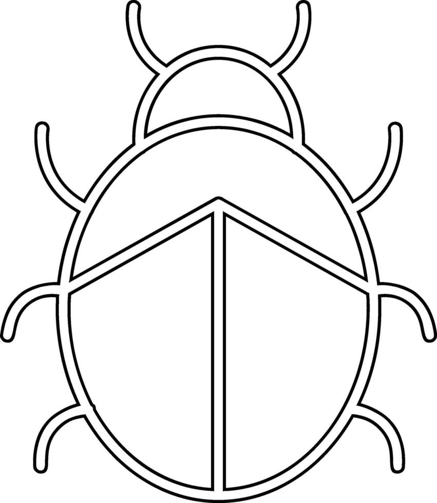 Ladybug Vector Icon