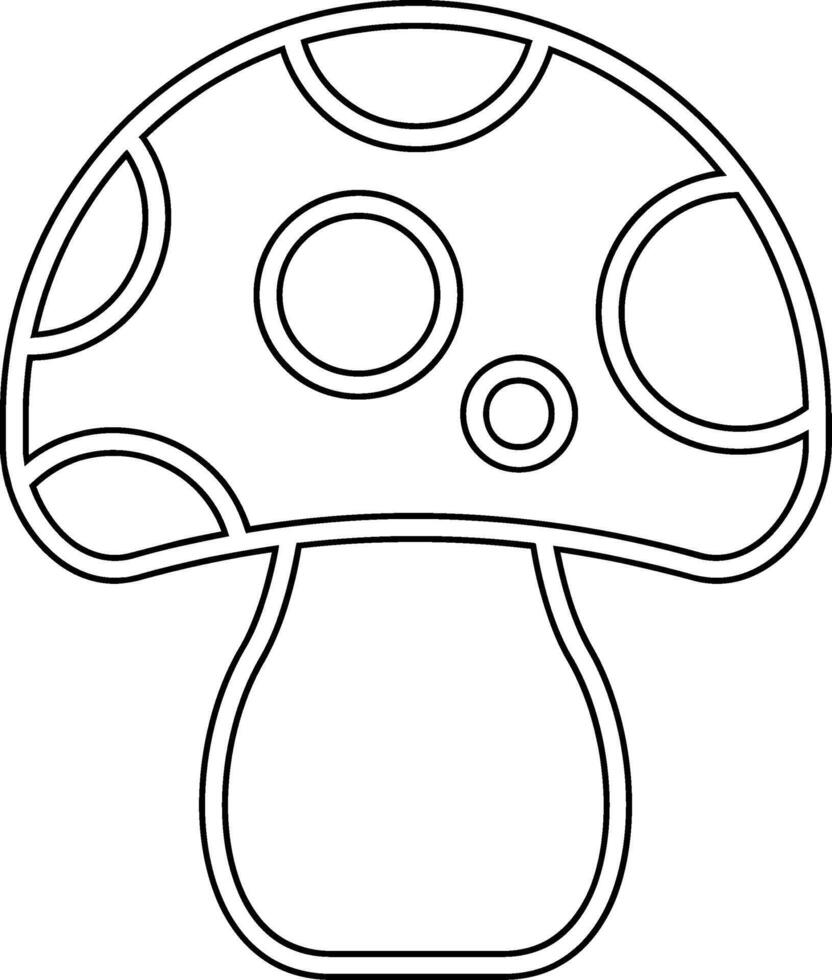 Mushroom Vector Icon