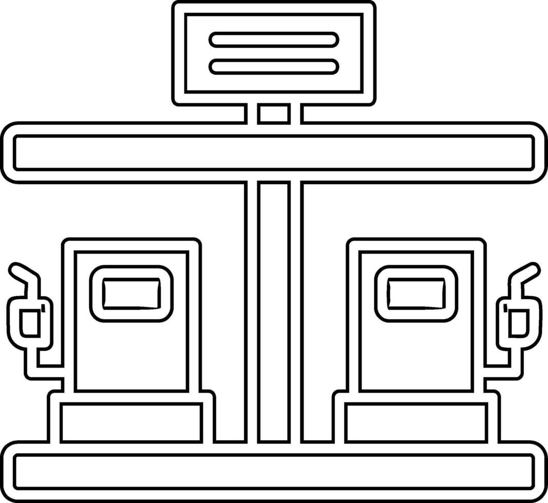 Fuel station Vector Icon