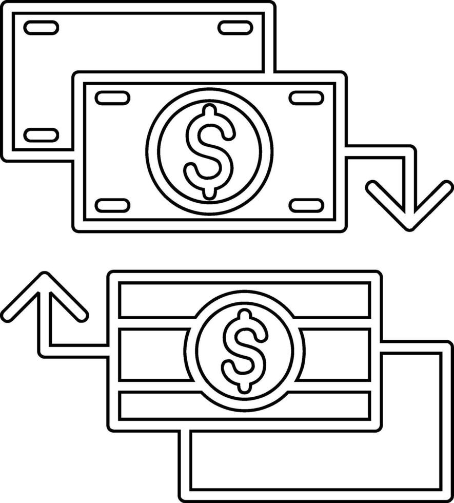 Money Exchange Vector Icon