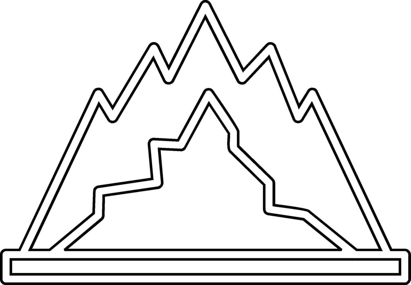 Mountain Vector Icon