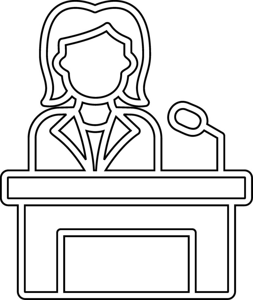 Speech Vector Icon