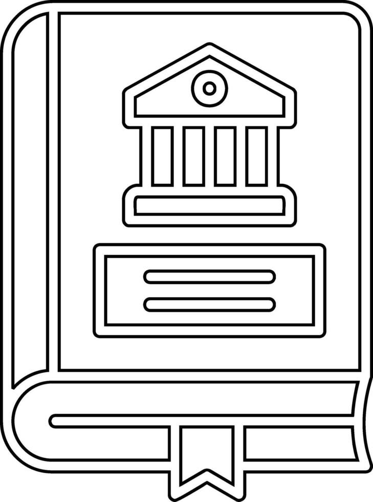 history Book Vector Icon