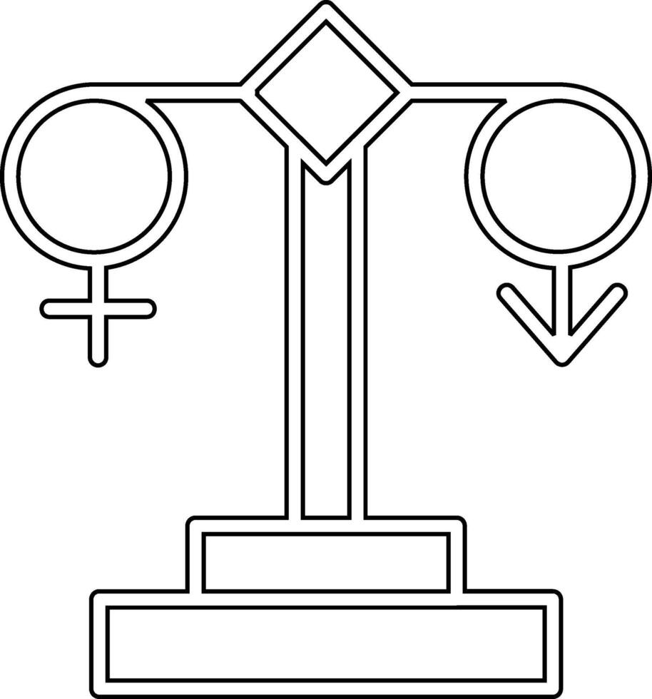 Gender Equality Vector Icon
