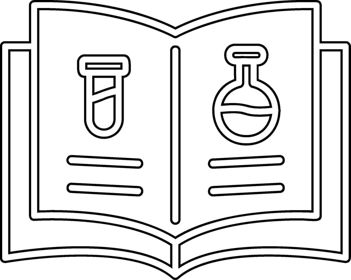 Science Book Vector Icon