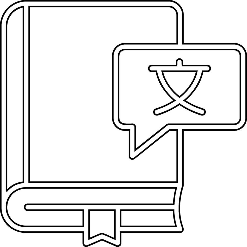 Foreign Language Vector Icon