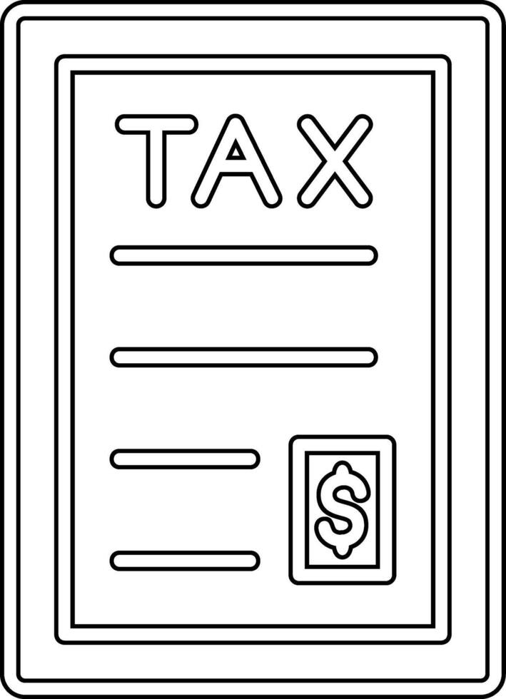 Tax Vector Icon