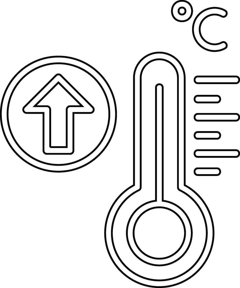 High Temperature Vector Icon