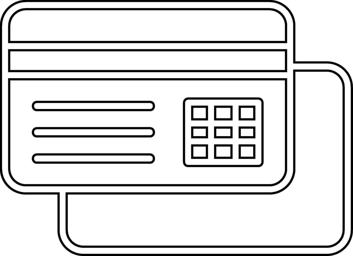Credit Card Vector Icon