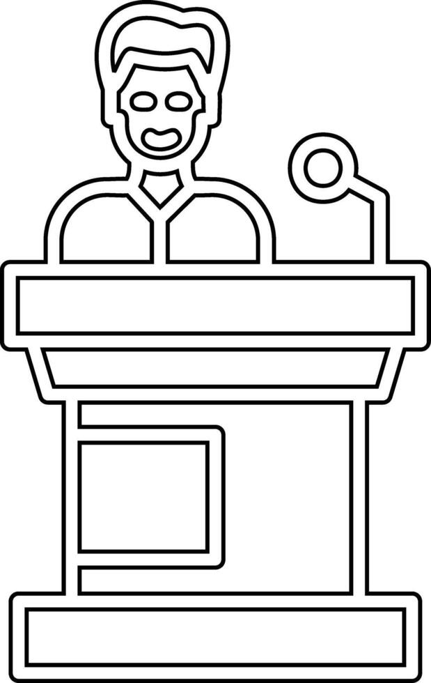 Speech Vector Icon