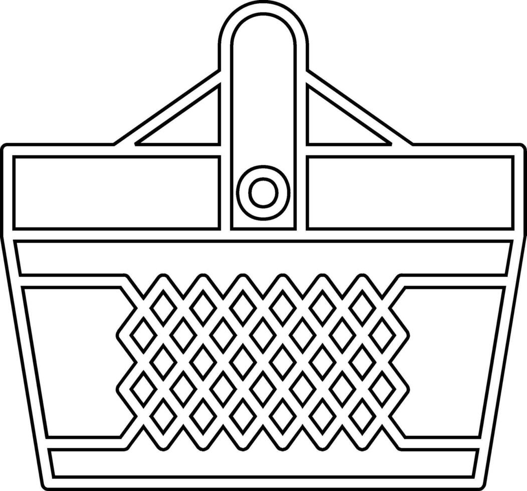 Basket Vector Icon