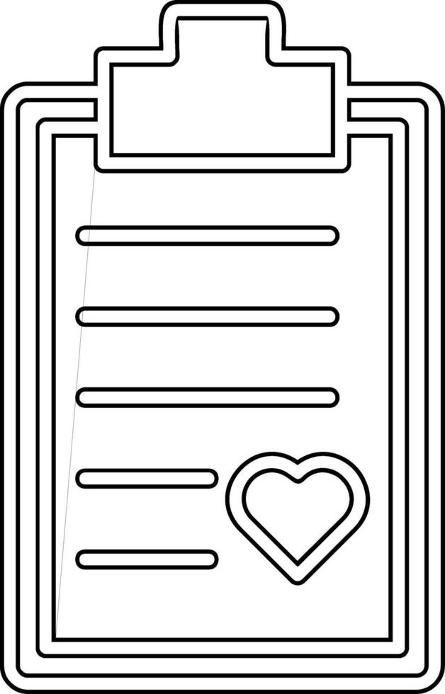 Medical Report Vector Icon