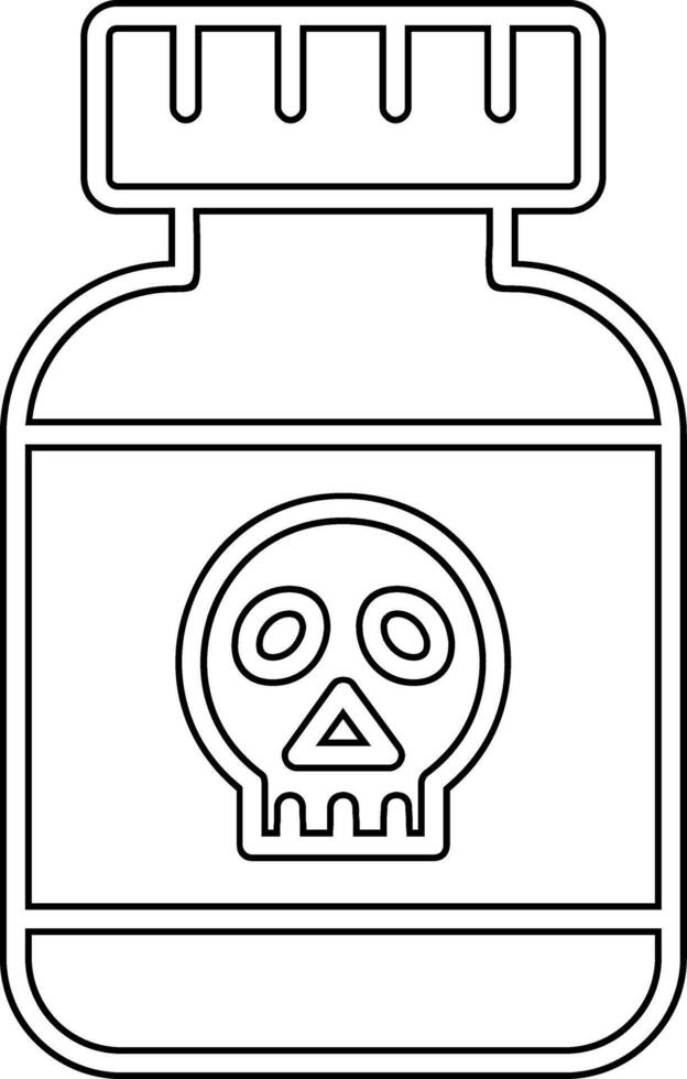 Poison Vector Icon