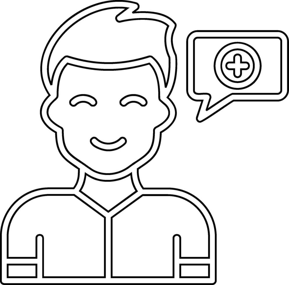 Positive Thinking Vector Icon