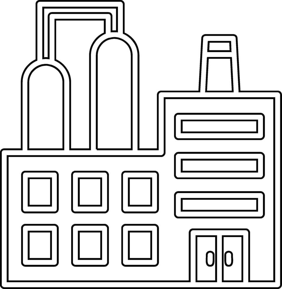 Factory Vector Icon
