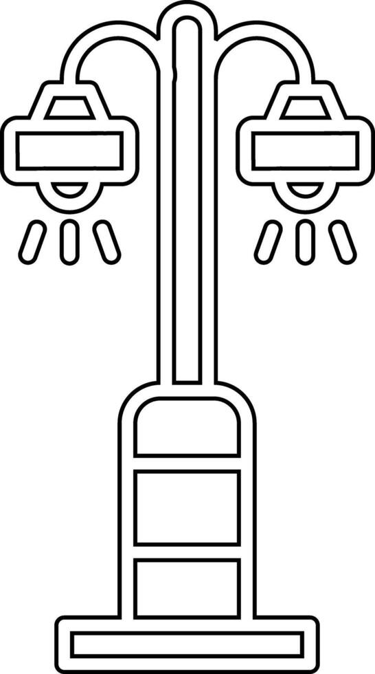 Streetlight Vector Icon