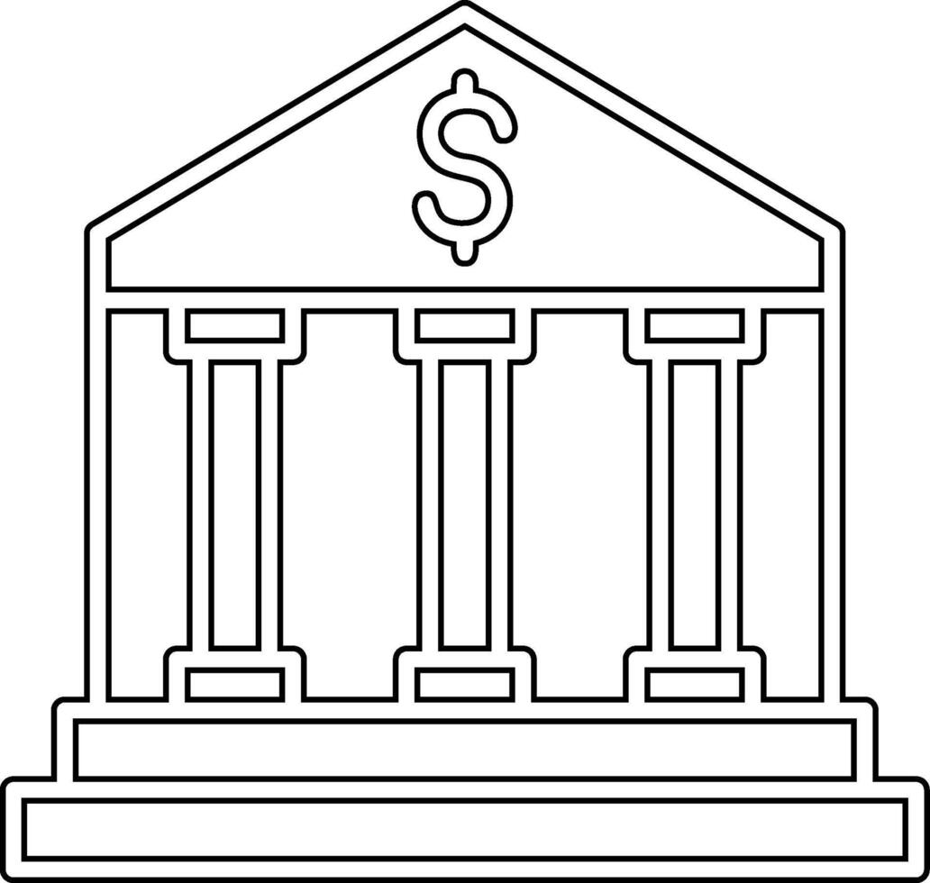 Bank Vector Icon