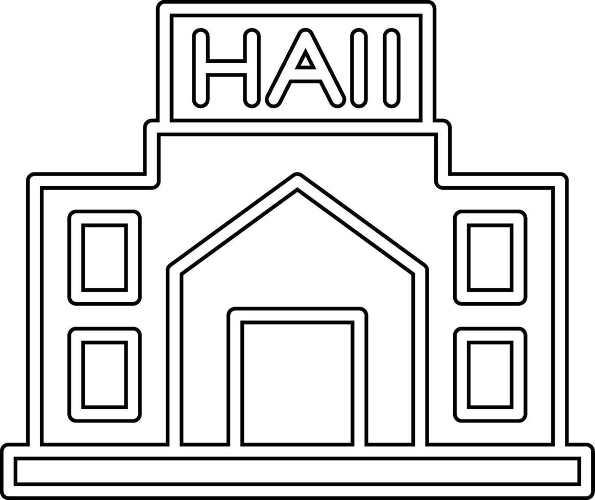 City Hall Vector Icon