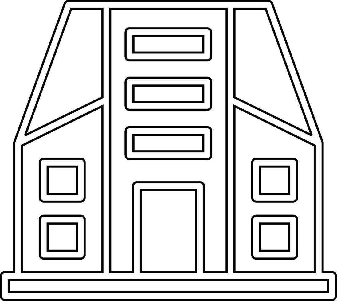 City Building Vector Icon