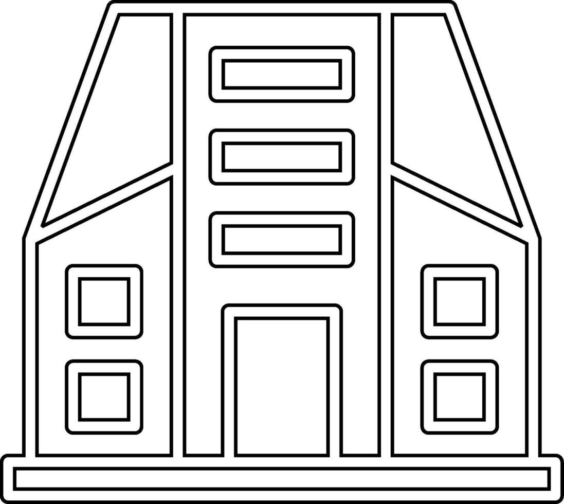 City Building Vector Icon