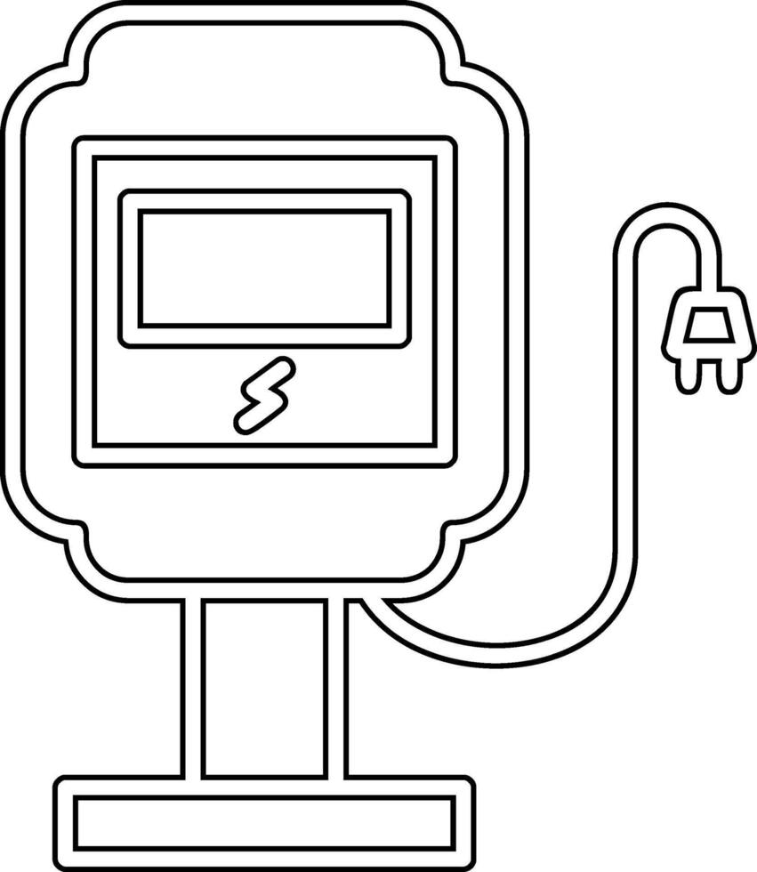Charging Station Vector Icon