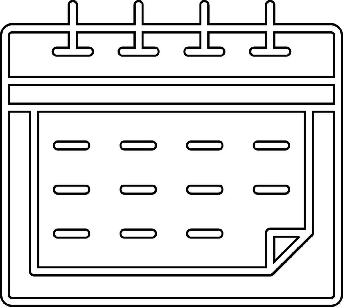 Calendar Vector Icon