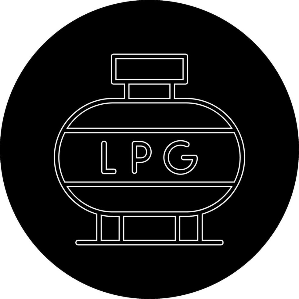 Liquefied Petroleum Gas Vector Icon