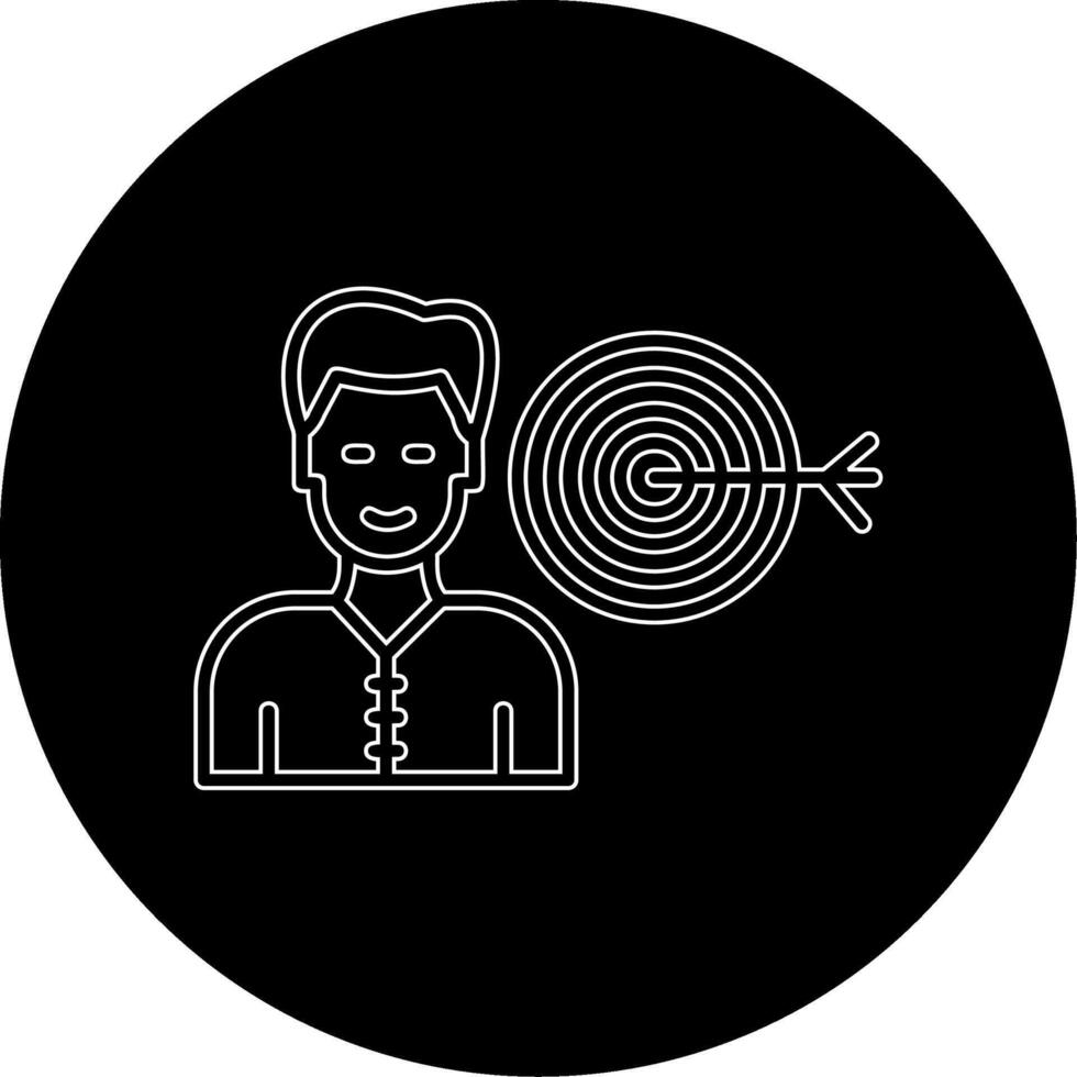 Man goal Vector Icon