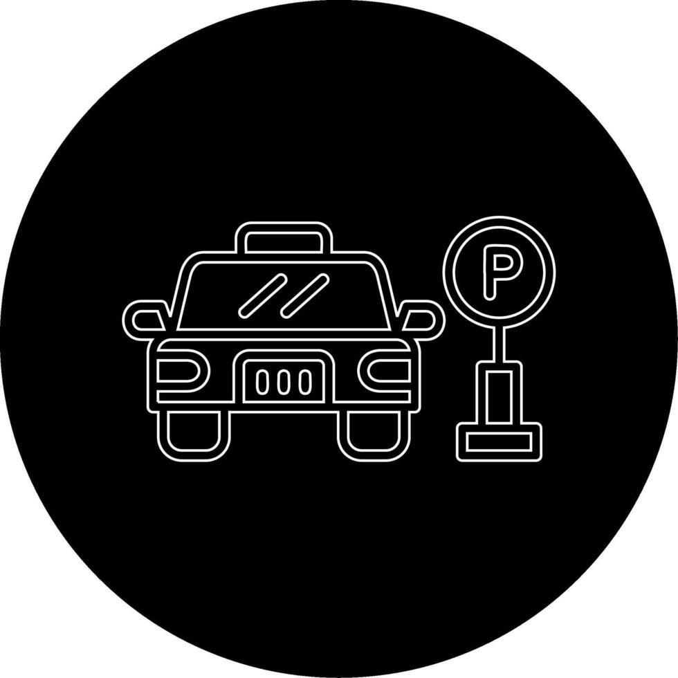 Parking Area Vector Icon