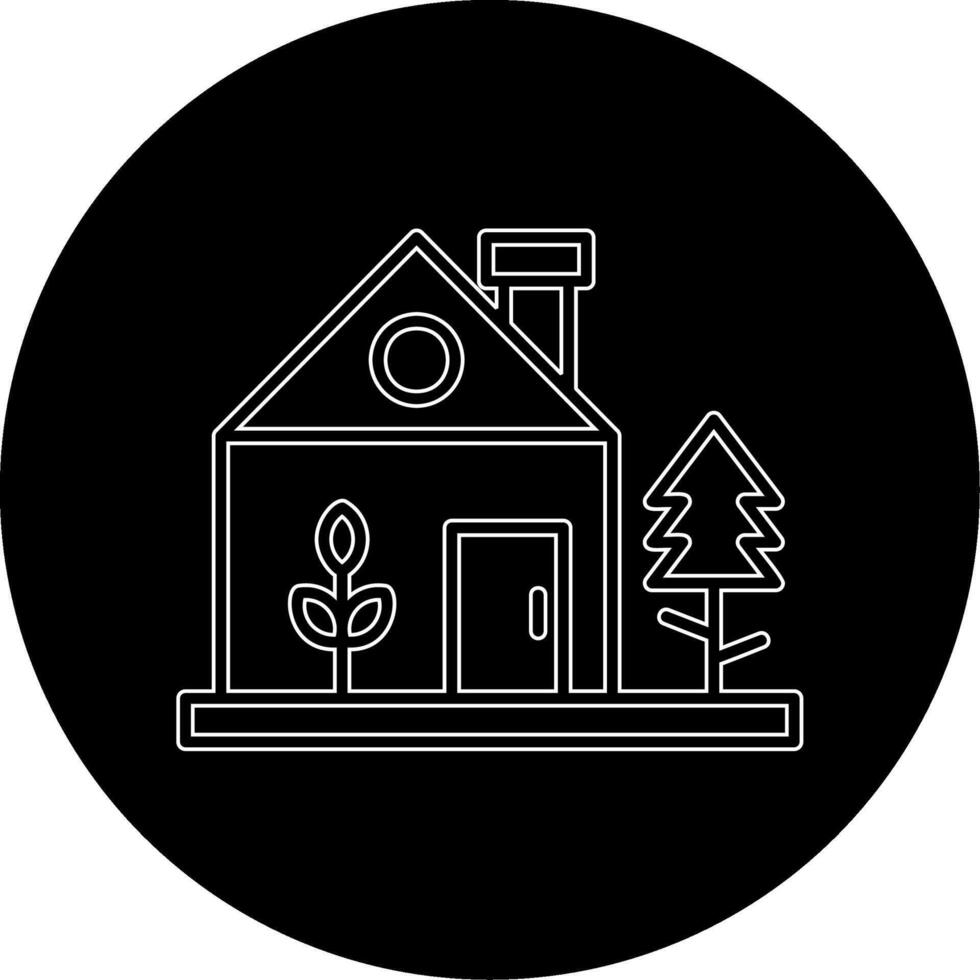 verde hogar vector icono