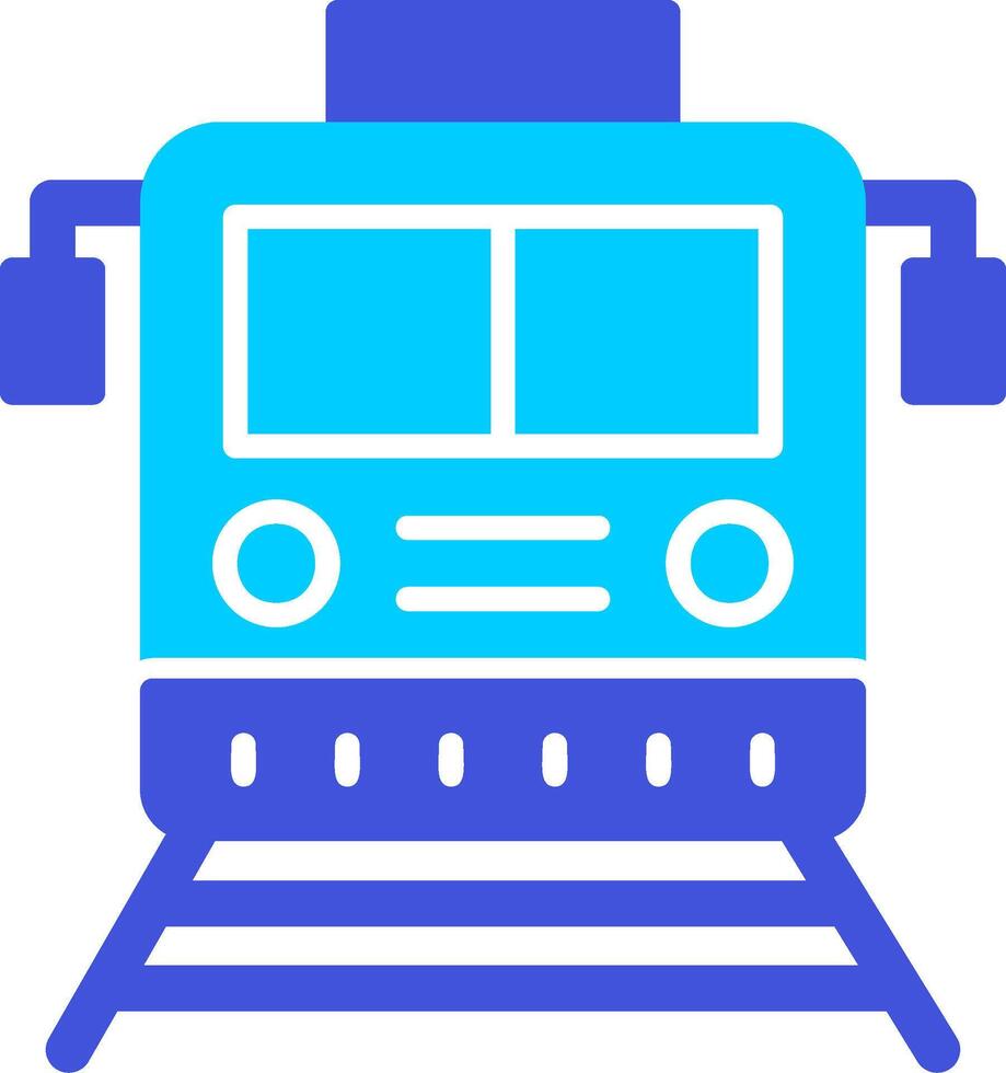 icono de vector de tren