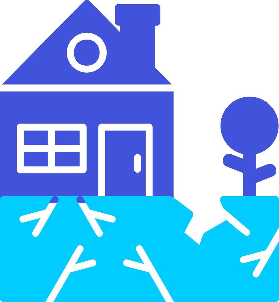 Earthquake Vector Icon
