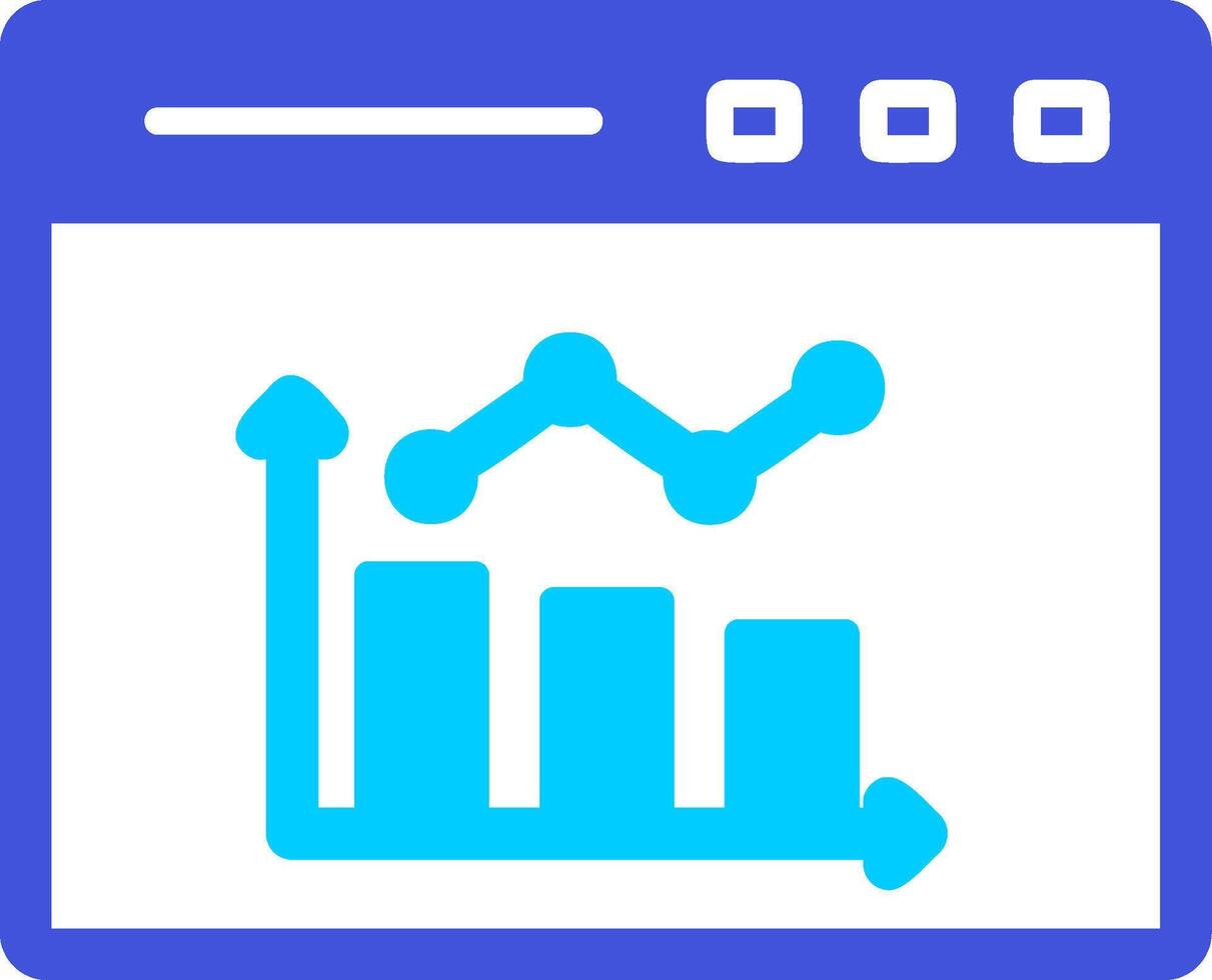 Bar Chart Vector Icon