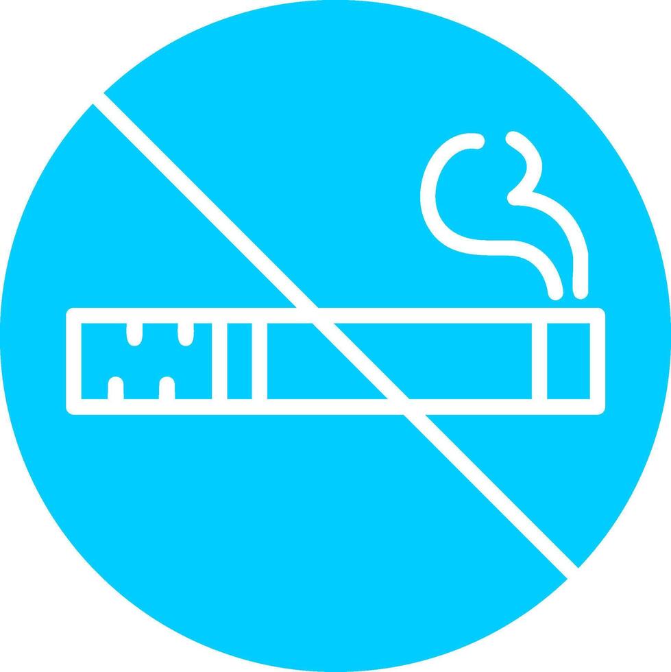 No Smoking Vector Icon