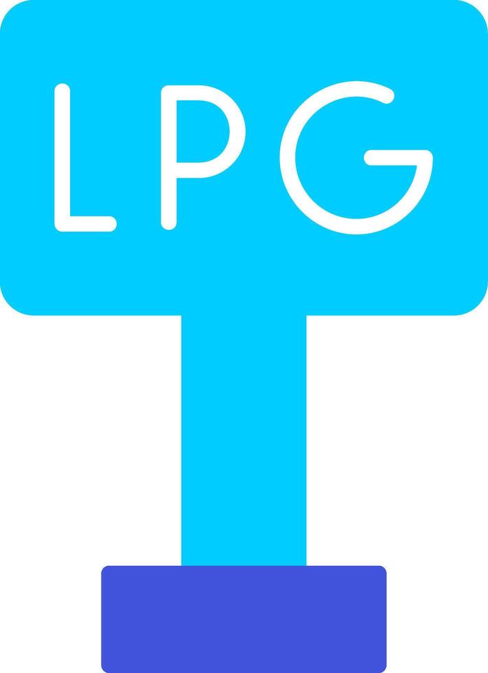 Liquefied Petroleum Gas Vector Icon